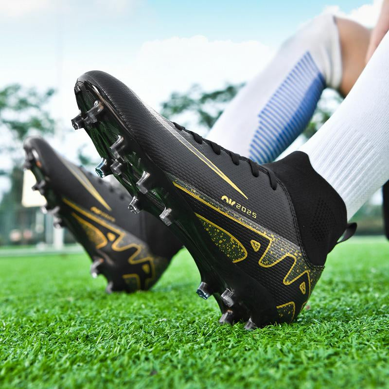 Factory High Quality Men's FG Grass Training Football Shoes New Fashion Football Summer Spring 33-45 Rubber Kids Boys