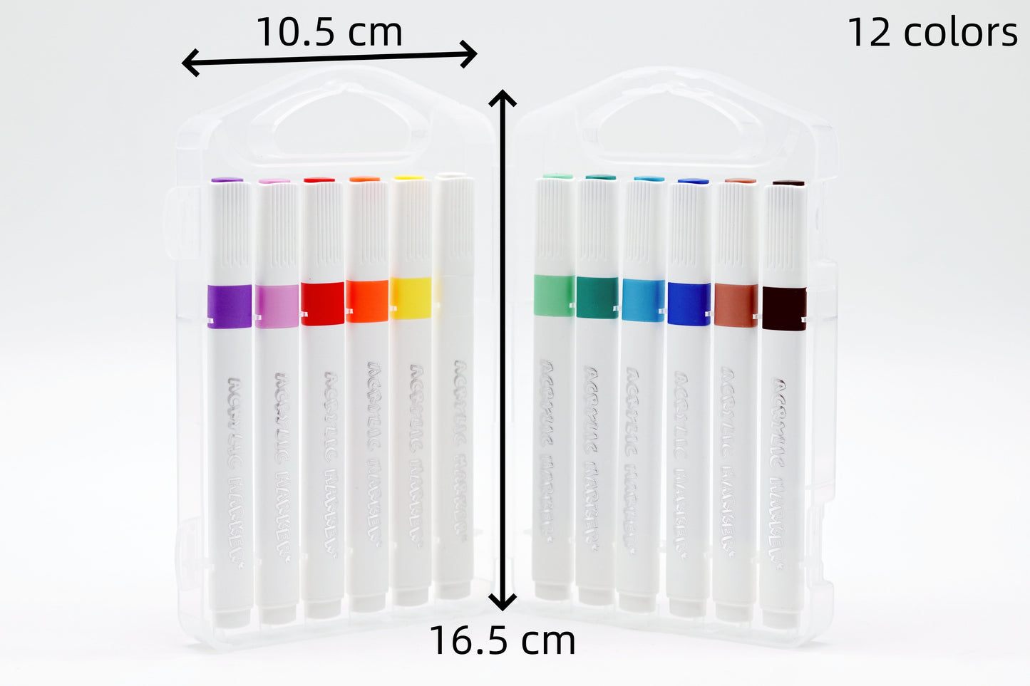 Cheap 36 Color Acrylic Marker Pen Suit Logo Printable Cellophane Acrylic Ceramic Acrylic Marker Pen