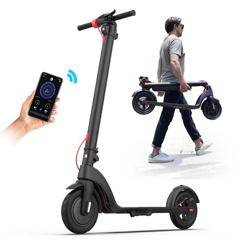 China Cheap Latest Hot Inquiry Fashion X7 Mobile 2 Wheels Other EScooter Powerful 350 Watt Motor Maximum Range 40km Electric Scooter