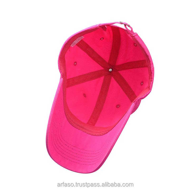 Unisex Cotton Baseball Cap Korean Fluorescent Green Pink Spring And Autumn Sports Cap Sun Hat Hip Hop Hat Wholesale