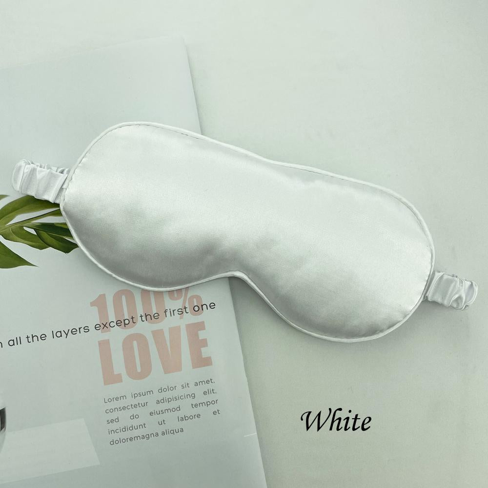 Ready To Ship Smooth And Soft Silk Satin Sleep Eye Mask 35 Color In Stock Wholesale Generation Eye Mask And Accessories