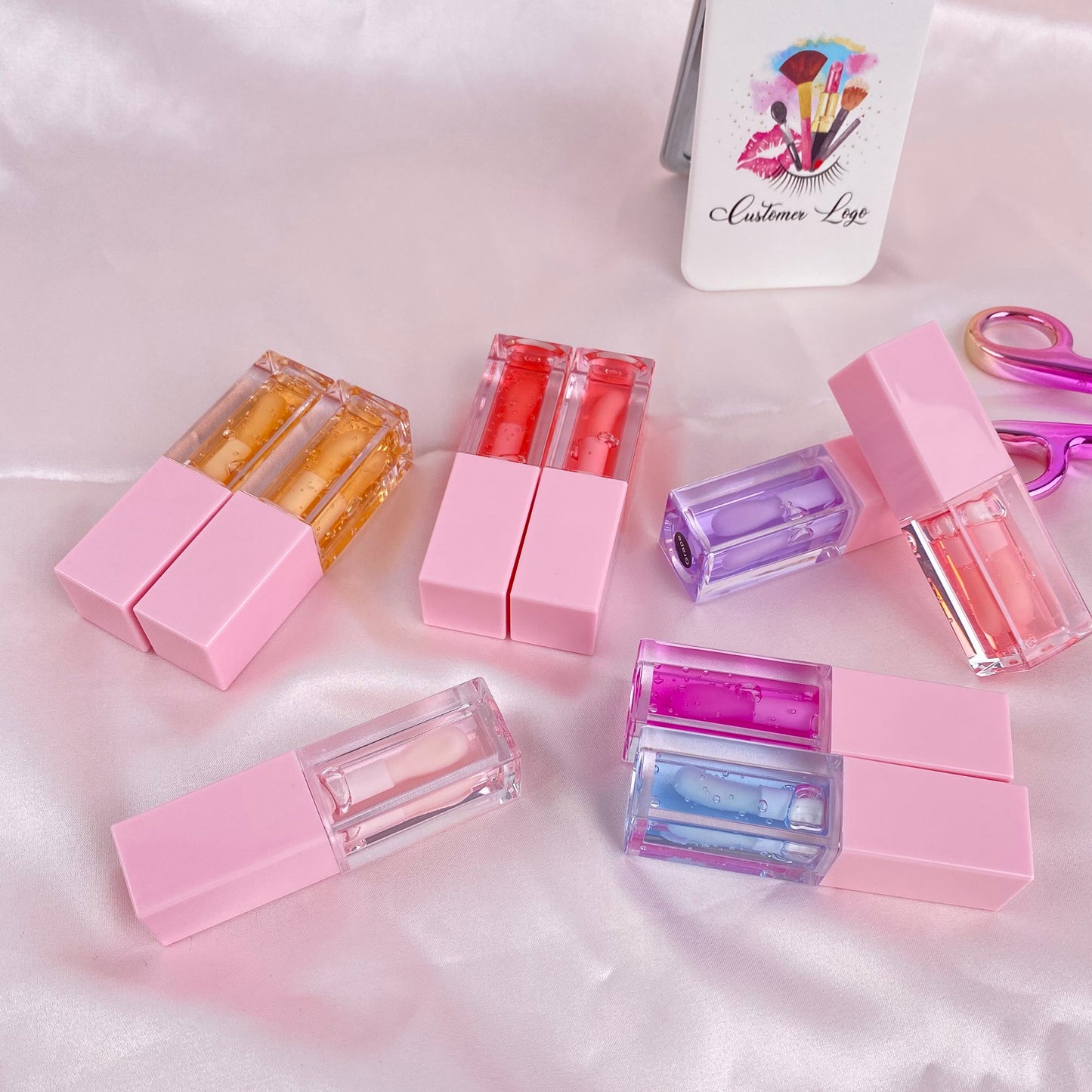 Wholesale Waterproof Gloss Lip Gloss Private Label Transparent Matte Glitter Vegetarian Gloss Lip Gloss