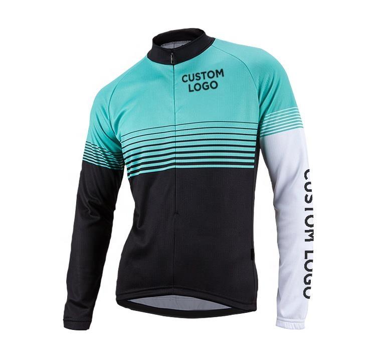 Quality Assurance Personalized Bicycle Shirt Cycling Shirt Men's Jersey Long Sleeve Clothing Suit Bicycle Shirt Cycling Jersey