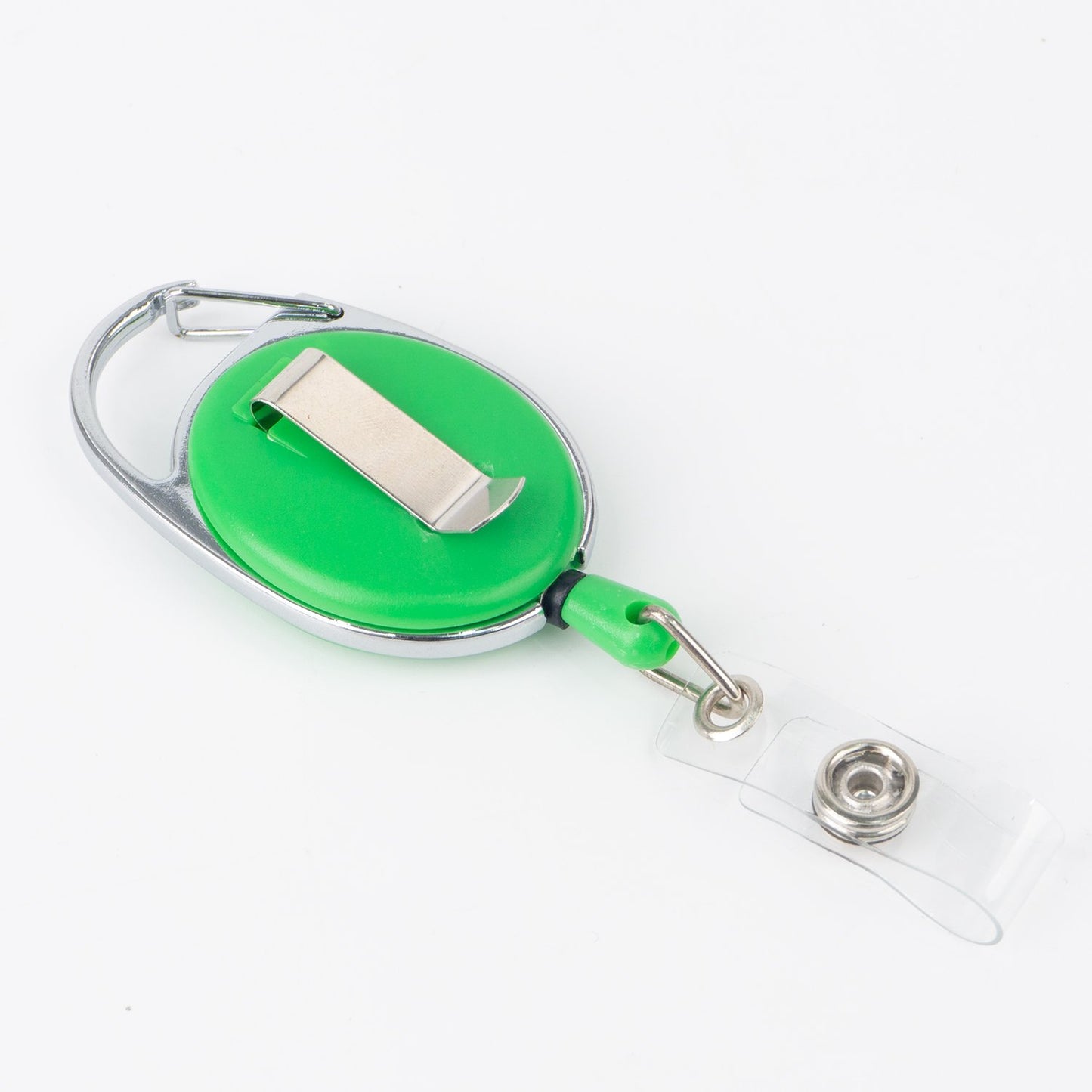 Heavy Duty Retractable Badge Holder Reel Medical Nurse Name Badge Reel Card Holder Metal Clip Retractable Name Badge Reel