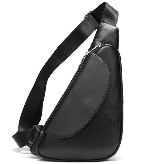 MARRANT Shoulder Bag Men's Outdoor Travel Camping Backpack Genuine Leather Men's Crossbody Sling Bag Genuine Leather Men's Chest Bag