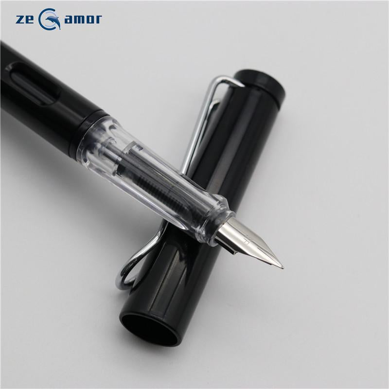 Zeamor Penne Stilografiche Best Selling Fountain Pen Christmas Gift Classic Plastic Pen With Ink