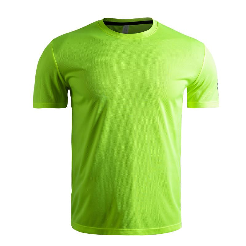 Custom Sports T-shirt Gym Men Running Fitness C Print Summer Casual Wear