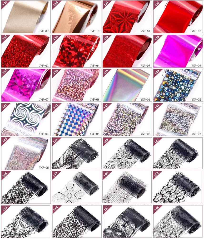 Wholesale Over 400 Design Plastic Paper Nail Transfer Foil Sticker Decals In Stock