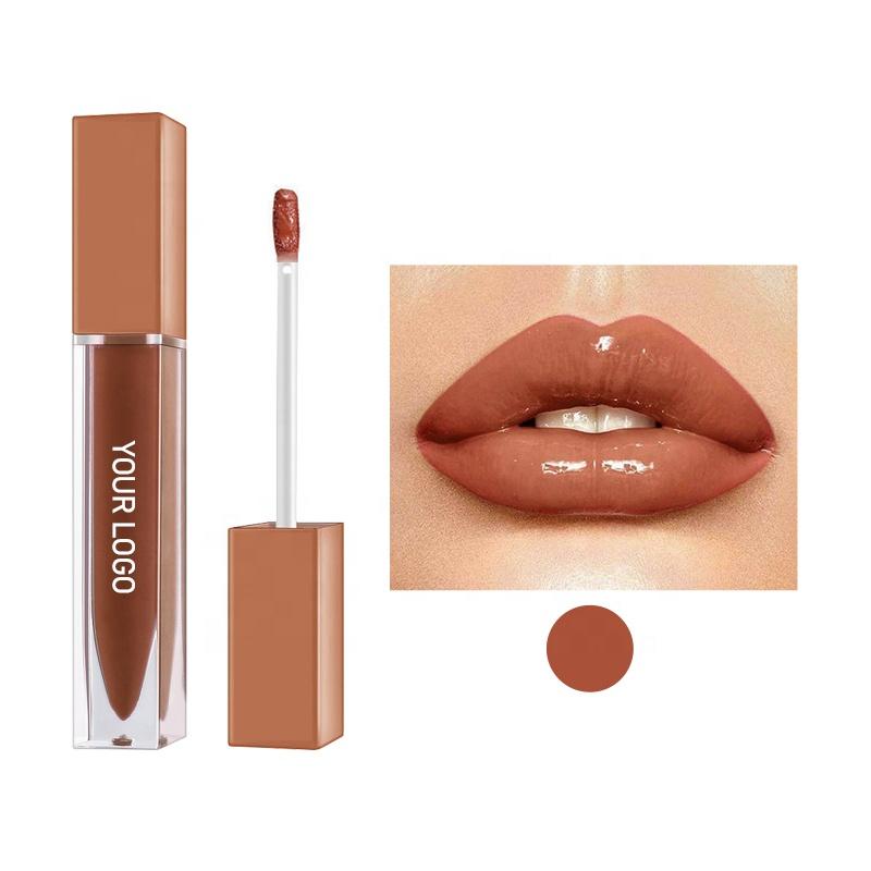 Wholesale Lip Lustre Custom Logo Private Label High Pigment Lip Gloss Lasting Makeup Lip Gloss