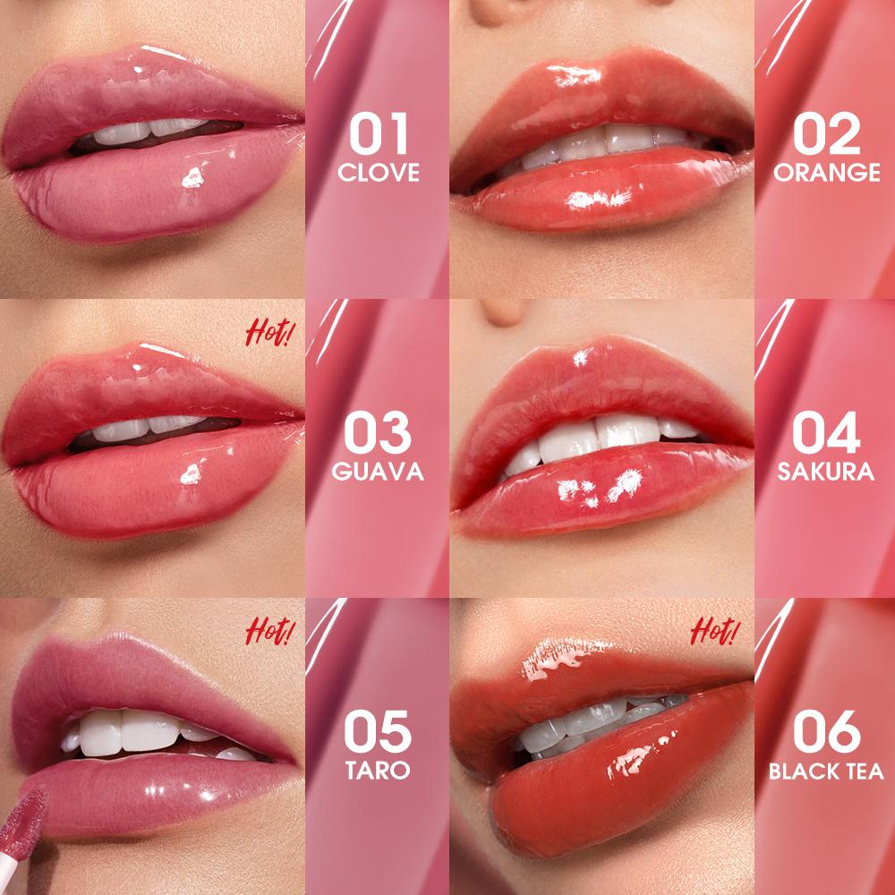 O.TW O.O High Gloss Hydrating Lip Gloss Moisturizing Lip Gloss