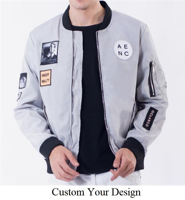 OEM Wholesale Fashion Hip Hop Casual Windproof Coat Waist And Cuffs Short Jacket With Elastic Band For Men