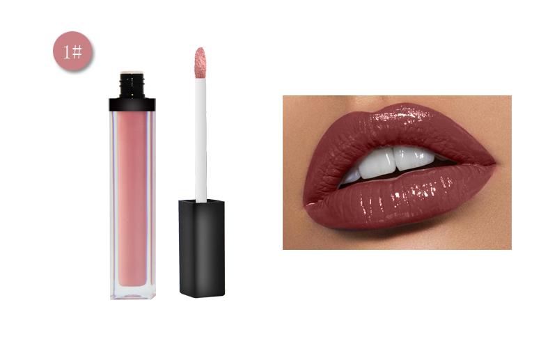 Full Lip Gloss Moisturizing Full Lip Shiny Lip Gloss Natural Liquid Lipstick For Women And Girls