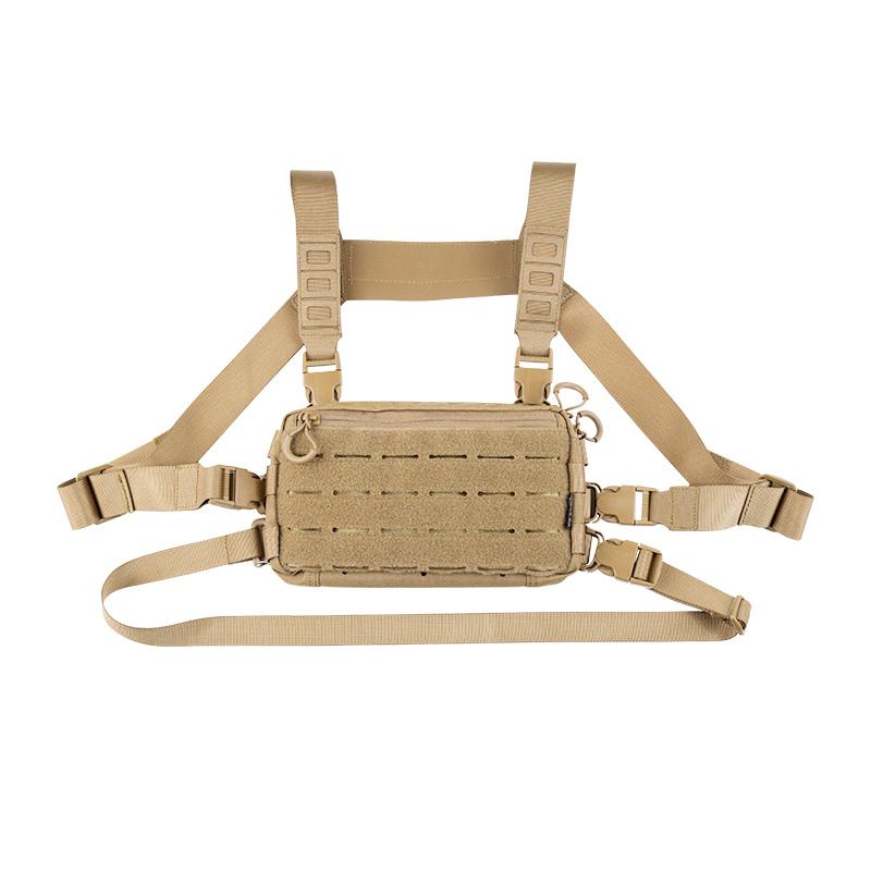 Lightweight Chest Case Vest Outdoor Chest Bag Adjustable EDC Men Chest Bag
