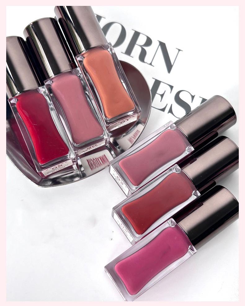 Low MOQ OEM Makeup Transparent Plump Lip Gloss Vegetarian Private Label Moisturizing Fruity Colored Lip Oil Lip Gloss