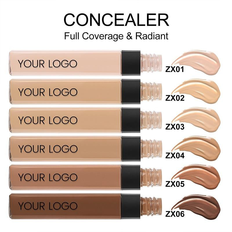 Wholesale Makeup Cream Concealer Private Label Vegetarian Waterproof Long-lasting Liquid Concealer