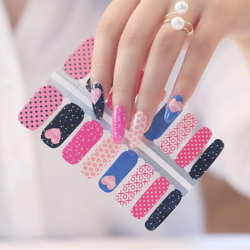 Latest Design And Fashion Custom 3d Nail Sticker Decal