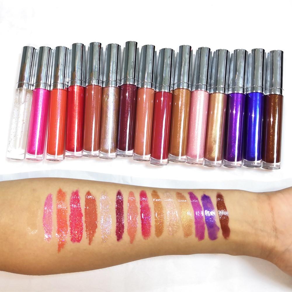 Wholesale Factory Direct Lip Gloss Custom Logo 15 Color High Quality Matte Gloss Lip Gloss Adult Makeup Private Label