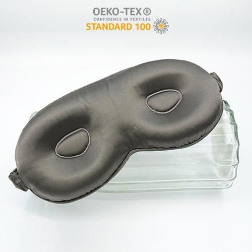 New 100% Pure Mulberry Silk Drawstring Bag Eye Mask Accessories 3D Eye Mask