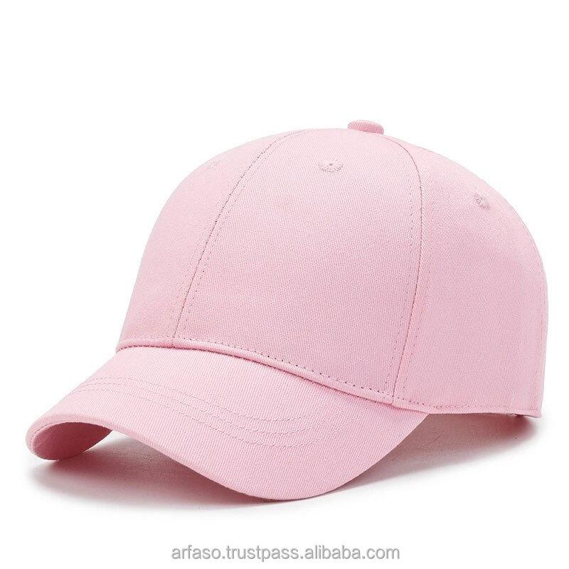 Unisex Cotton Baseball Cap Korean Fluorescent Green Pink Spring And Autumn Sports Cap Sun Hat Hip Hop Hat Wholesale