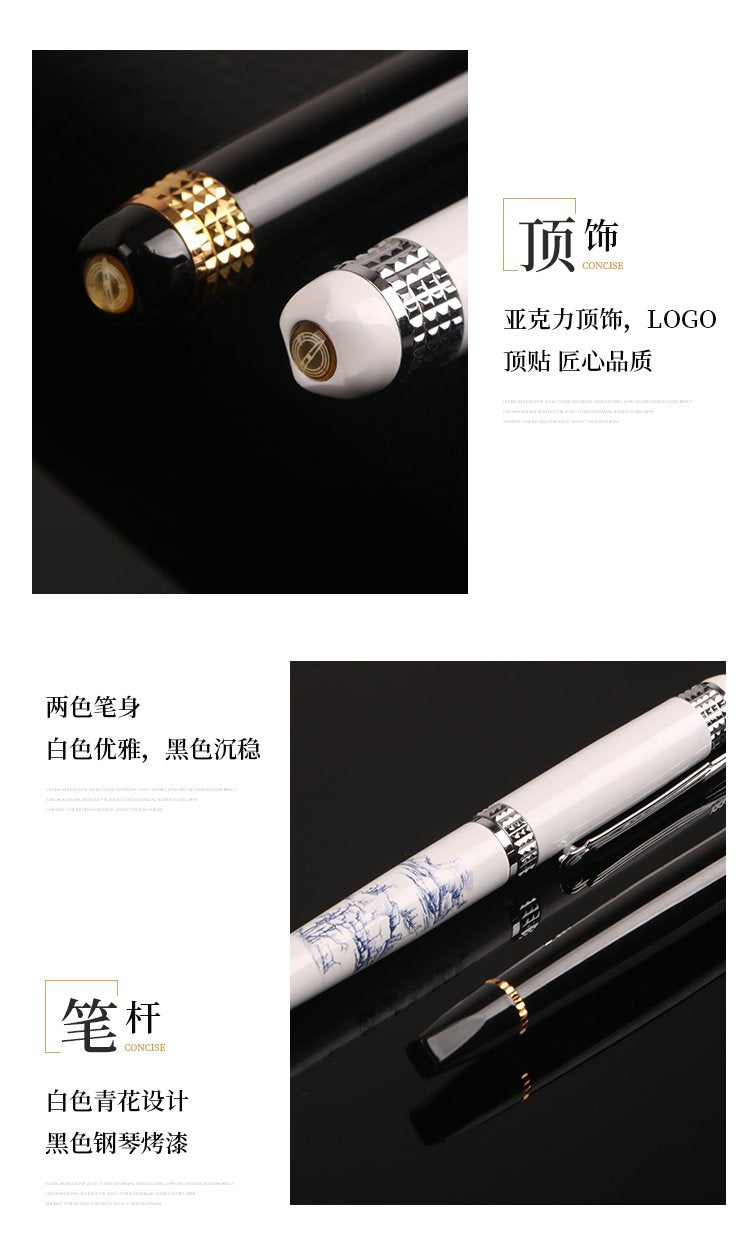 Wholesale New Product Elegant Design Liquid Ink Pen Writing Dot Classic Pen