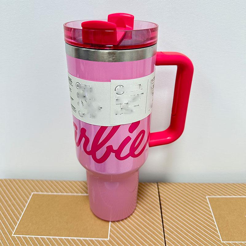 Wholesale Custom Cartoon Logo Cup 40 Oz Outdoor Portable Travel Mug 304 Stainless Steel Insulated Tumbler 40 Oz With Handle