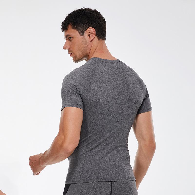 T-shirt Wholesale Sportswear Soft Men's Fitness Clothes Fitness Clothes Men's Custom Clothing Senior Men's T-shirt