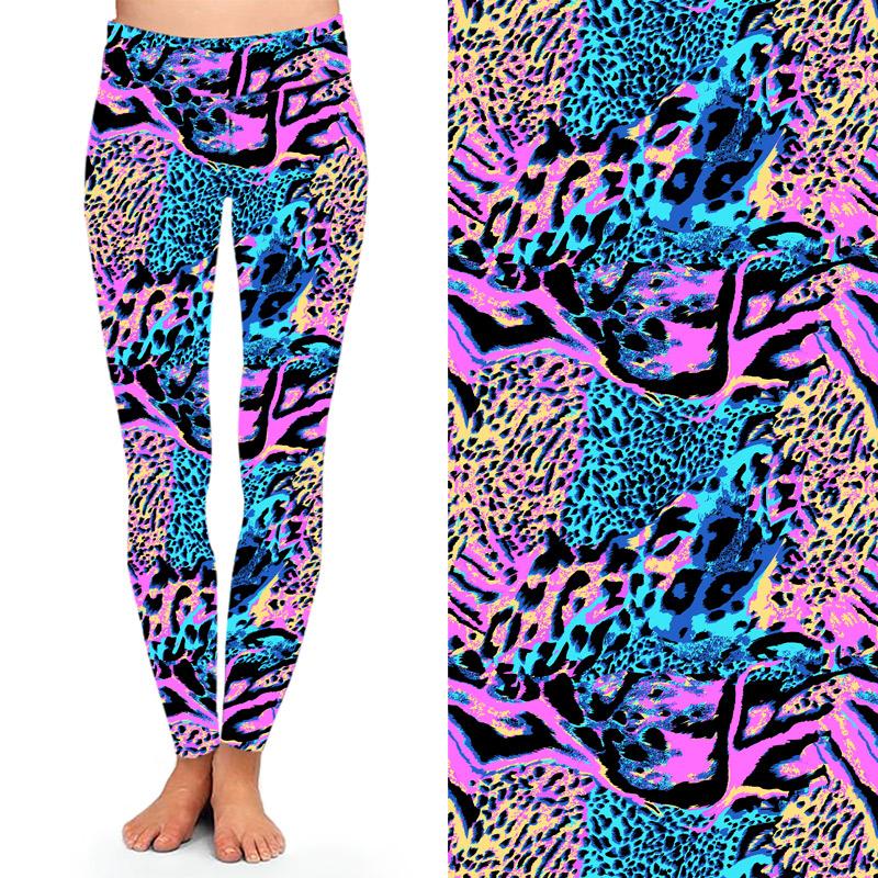 2023 Factory Custom Wholesale Fashion Plus Size Butter Soft Milk Silk Leggings For Women