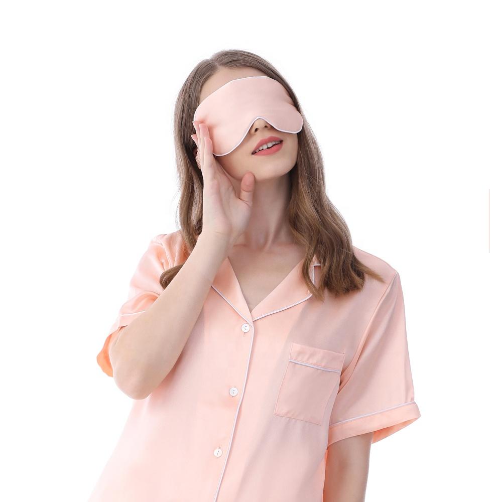 Ready To Ship Smooth And Soft Silk Satin Sleep Eye Mask 35 Color In Stock Wholesale Generation Eye Mask And Accessories