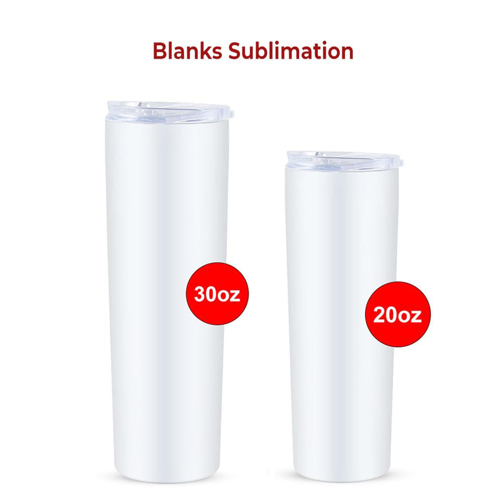 Wholesale Custom Logo 20 Oz Double Wall Stainless Steel Travel Mug Insulated Straight Thin Tumbler Cup Bulk