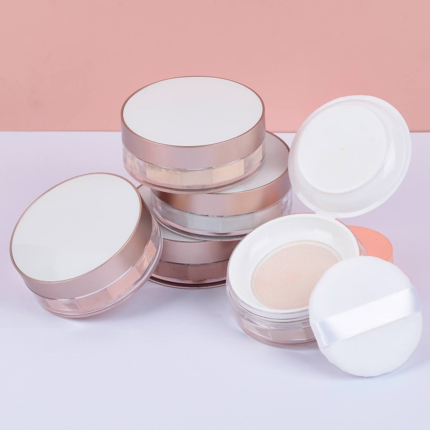 Private Label Face Makeup Waterproof Powder Translucent Powder Oil Control Vegetarian Setting Powder