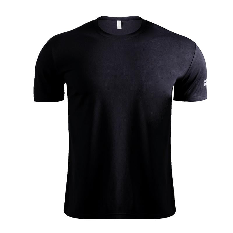 Custom Sports T-shirt Gym Men Running Fitness C Print Summer Casual Wear