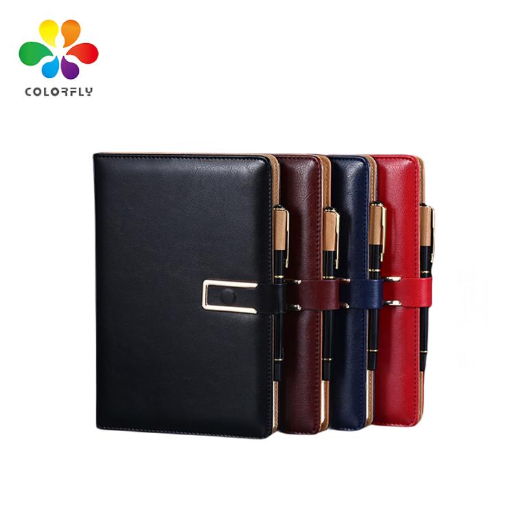 Good Price 2025 Hot Notebook Custom Design Business Diary Notebook A5 Pu Leather Diary