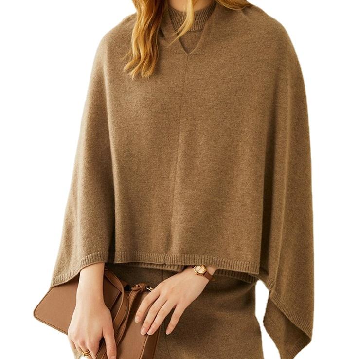 New Style Shawl Warm Wholesale 100% Cashmere Poncho