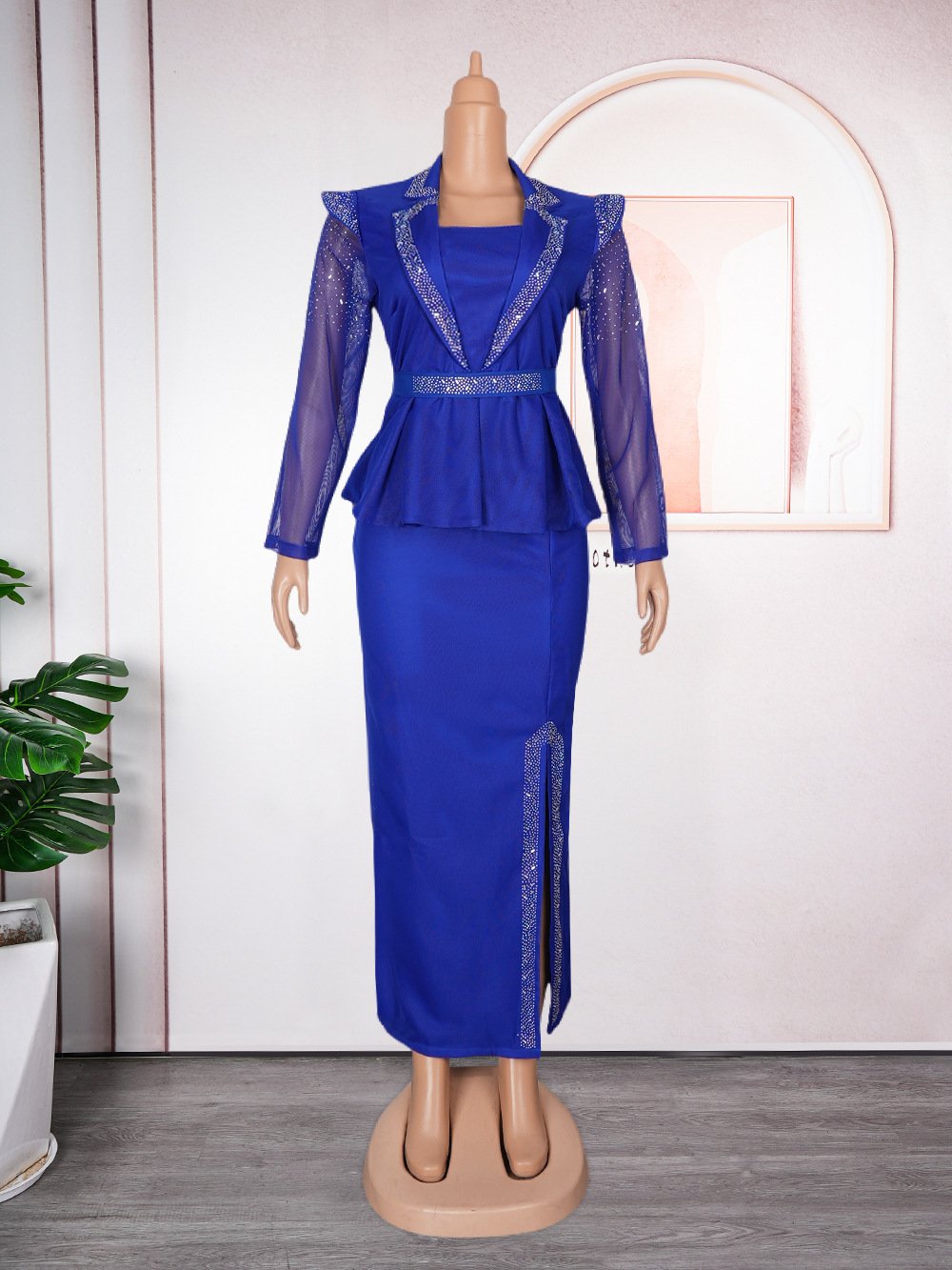 Women's Party Dress Turkish Wedding Evening Dress Sexy Tight Maxi Dress African Clothing Muslim 2025