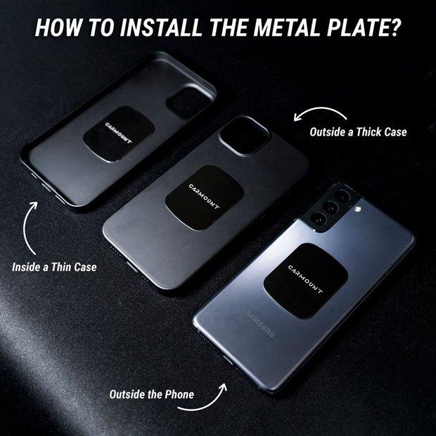 Customized Alloy Super Strong 8 Pcs Magnetic 360 Rotating Car Phone Holder, Suitable For IPhone 14 Professional Largest Magnet GPS Car Holder