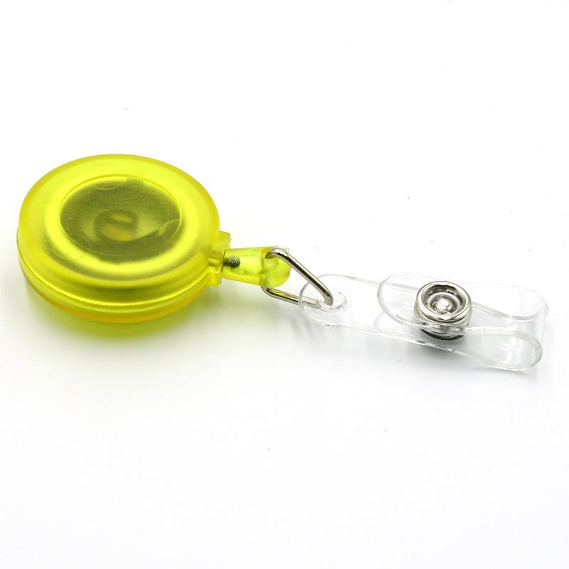 Heavy Duty Retractable Badge Holder Reel Medical Nurse Name Badge Reel Card Holder Metal Clip Retractable Name Badge Reel