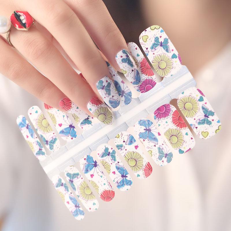 Latest Design And Fashion Custom 3d Nail Sticker Decal