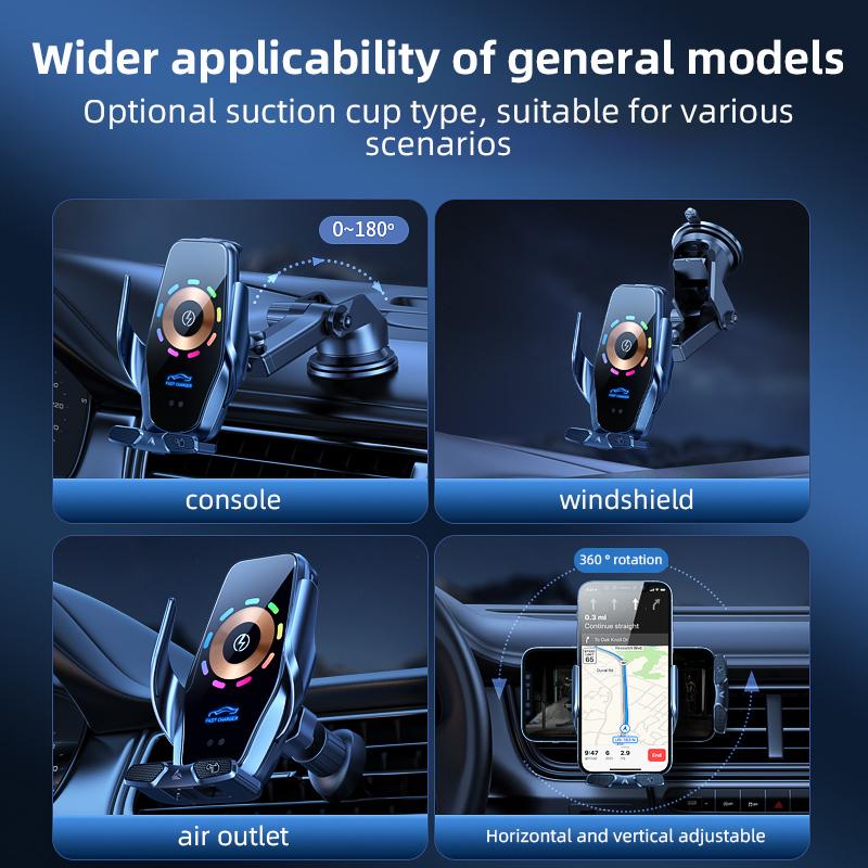 Wireless Car Charger Fast Charging Mobile Phone Holder Car Aromatherapy Holder Mobile Phone Holder Wireless Charger Mobile Holder