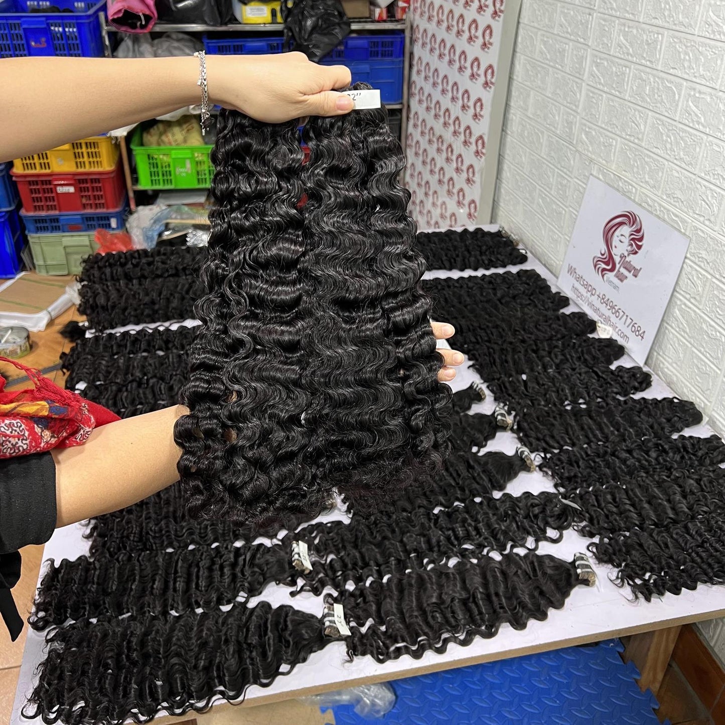Set For Black Women 2 Strands Of Hair Ombre And 1 Lace Closed Bone Straight Double Pull 100% Virgin Vietnamese Human Harry Wig