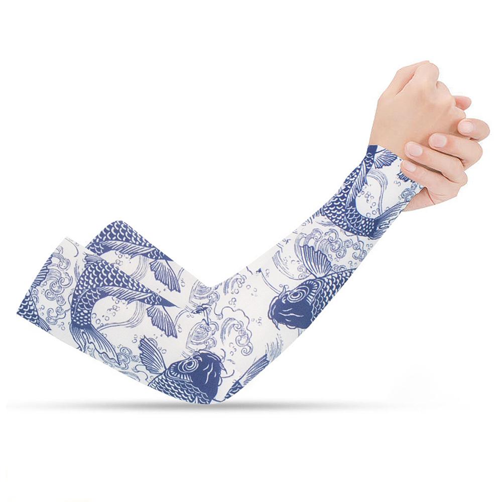 Custom Riding Arm Sleeve Cool Sports Compression Ice Arm Sleeve UV Sunscreen Body Arm Sleeve Suitable For Youth