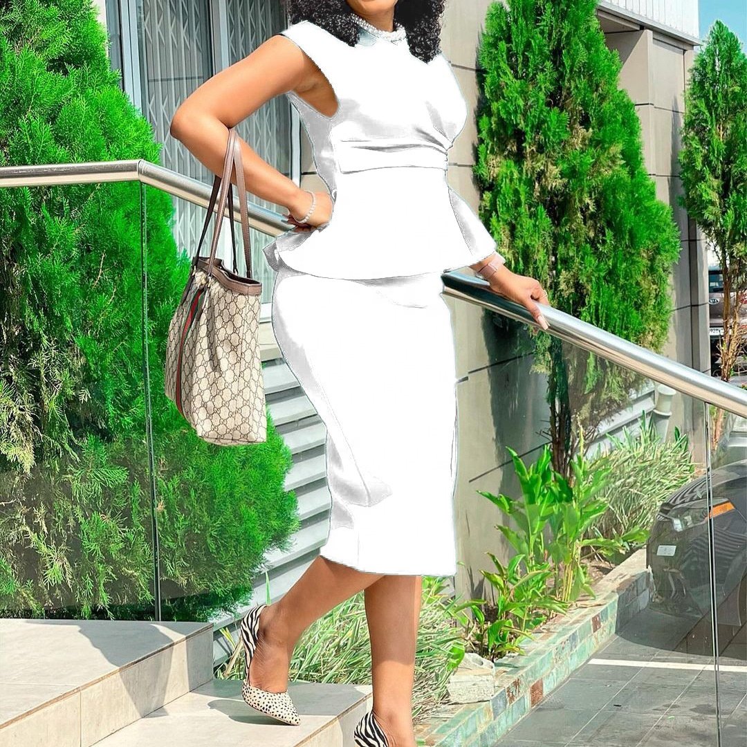 Latest Design African Ladies Office Dresses Office Formal Office Ladies Dresses