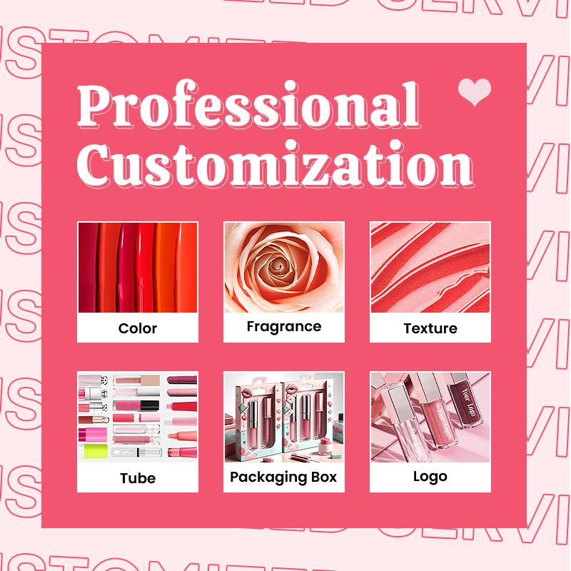 Sexy Women Lip Gloss Oil Color Dye Glaze Lasting Lipstick Butter Gloss Light Color Lipstick Shiny Pure Lip Cup