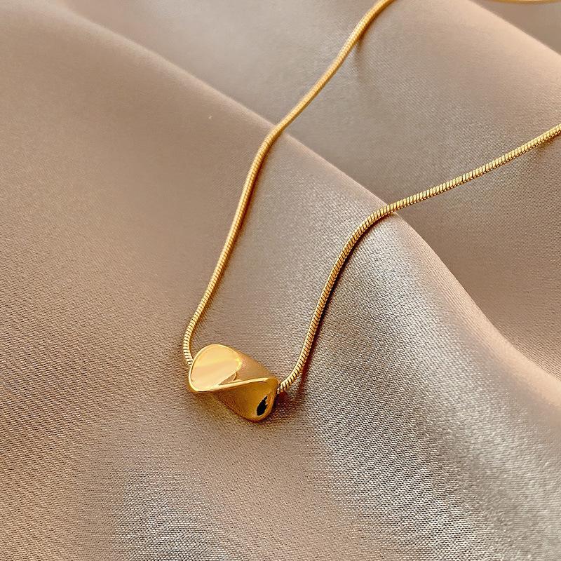 Cadena Para Mujer 18k Gold Plated Butterfly Heart Shaped Clover Custom Women's Necklace Stainless Steel Jewelry Necklace