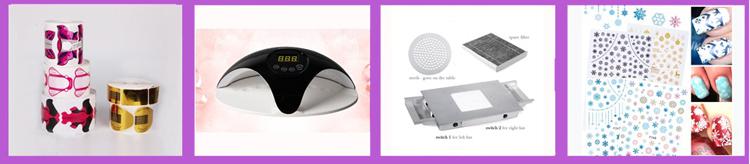 New Nail Art Stickers & Decals Packaging Flower Design And Fashion Custom 2d/3d Nail Art Stickers