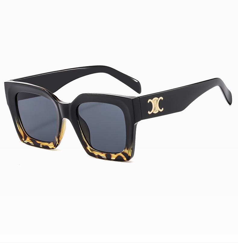 New Listing Retro Women Sunglasses Retro Style Brand Design Box Metal Decorative Sunglasses UV400