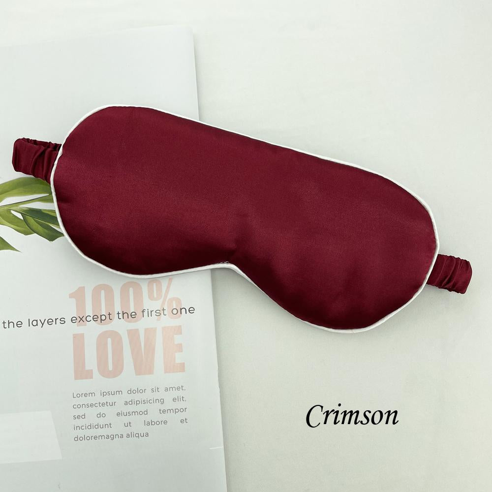 Ready To Ship Smooth And Soft Silk Satin Sleep Eye Mask 35 Color In Stock Wholesale Generation Eye Mask And Accessories