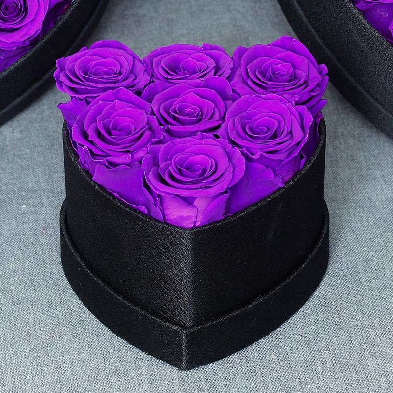 Wholesale Valentine's Day Christmas Gifts Eternal Flowers Permanent Natural Preservation Flowers Eternal Fresh Box Rose