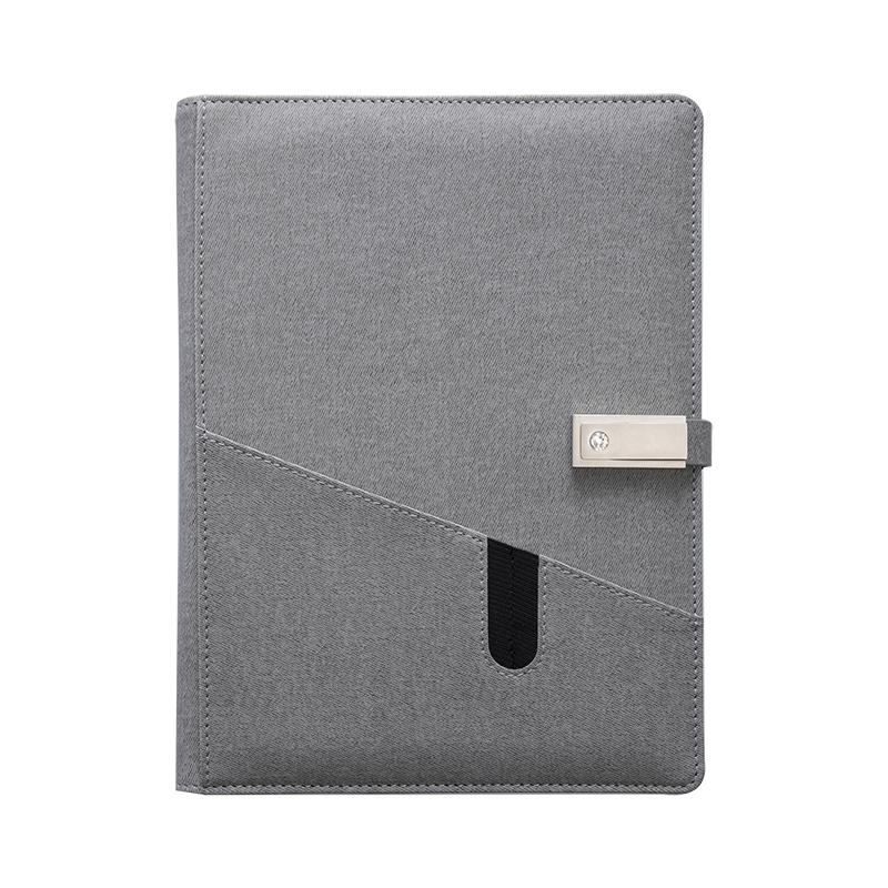 Magnetic A5 Notebook With Custom Logo PU Leather Paper Set Business Style Spiral Organizer School Office Writing Gift Box Set