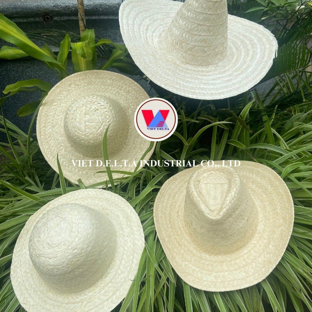 Vietnam Outdoor Activities Handmade Straw Hat-natural Materials, Fashion, Durable