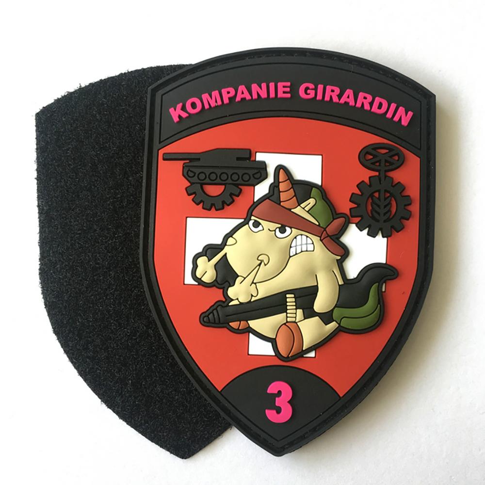 Hat PVC Patch Custom Logo Hot Press Sewing Iron Embossed Rubber Badge Silicone Soft 2D 3D Rubber PVC Patch Clothing